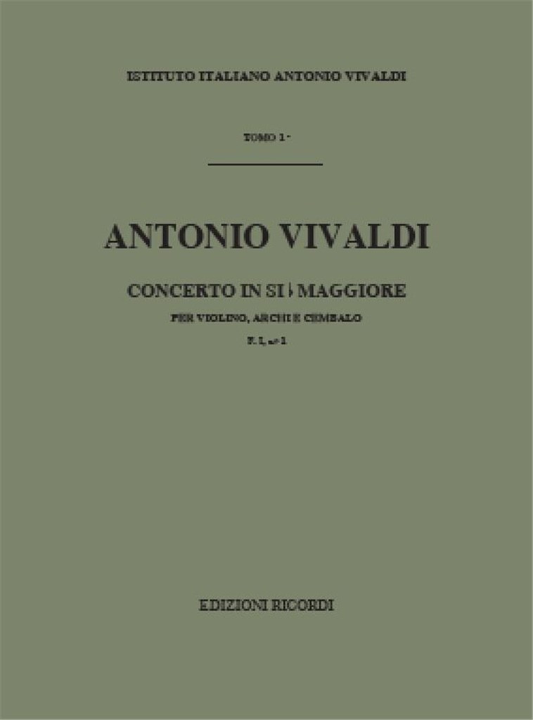 Concerto In Si Bem. RV 367